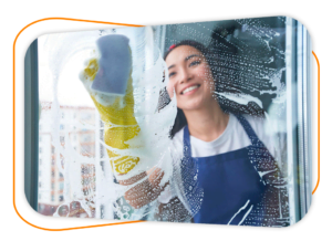 تنظيف الواجهات الزجاجية والحجرية